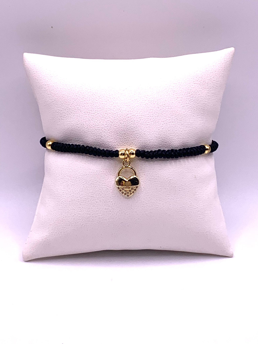 HEART BLK BR