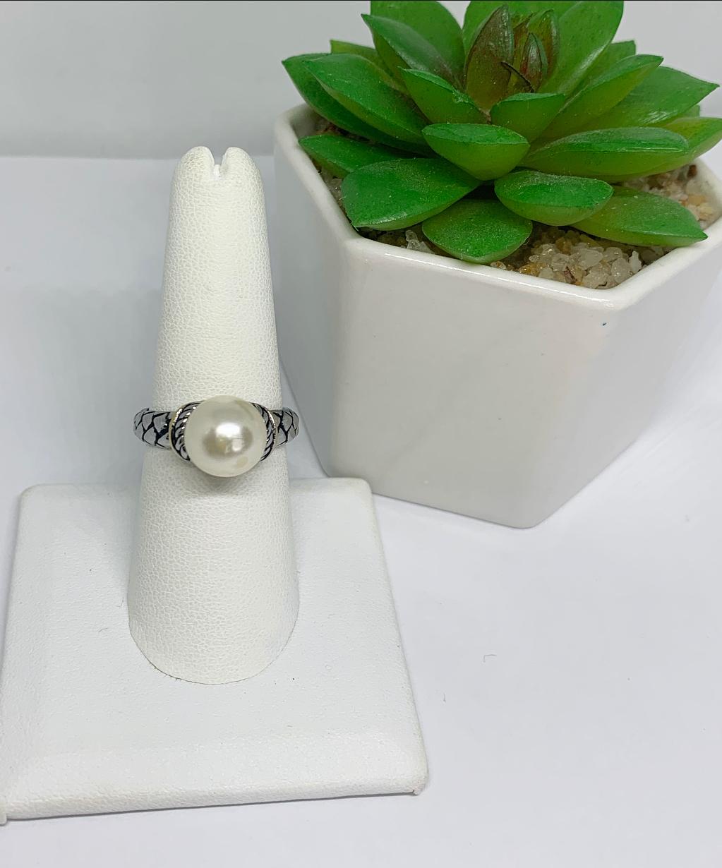 Sortija Con Perla