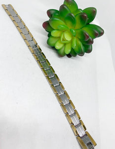 2 TONE MEN BRACELET