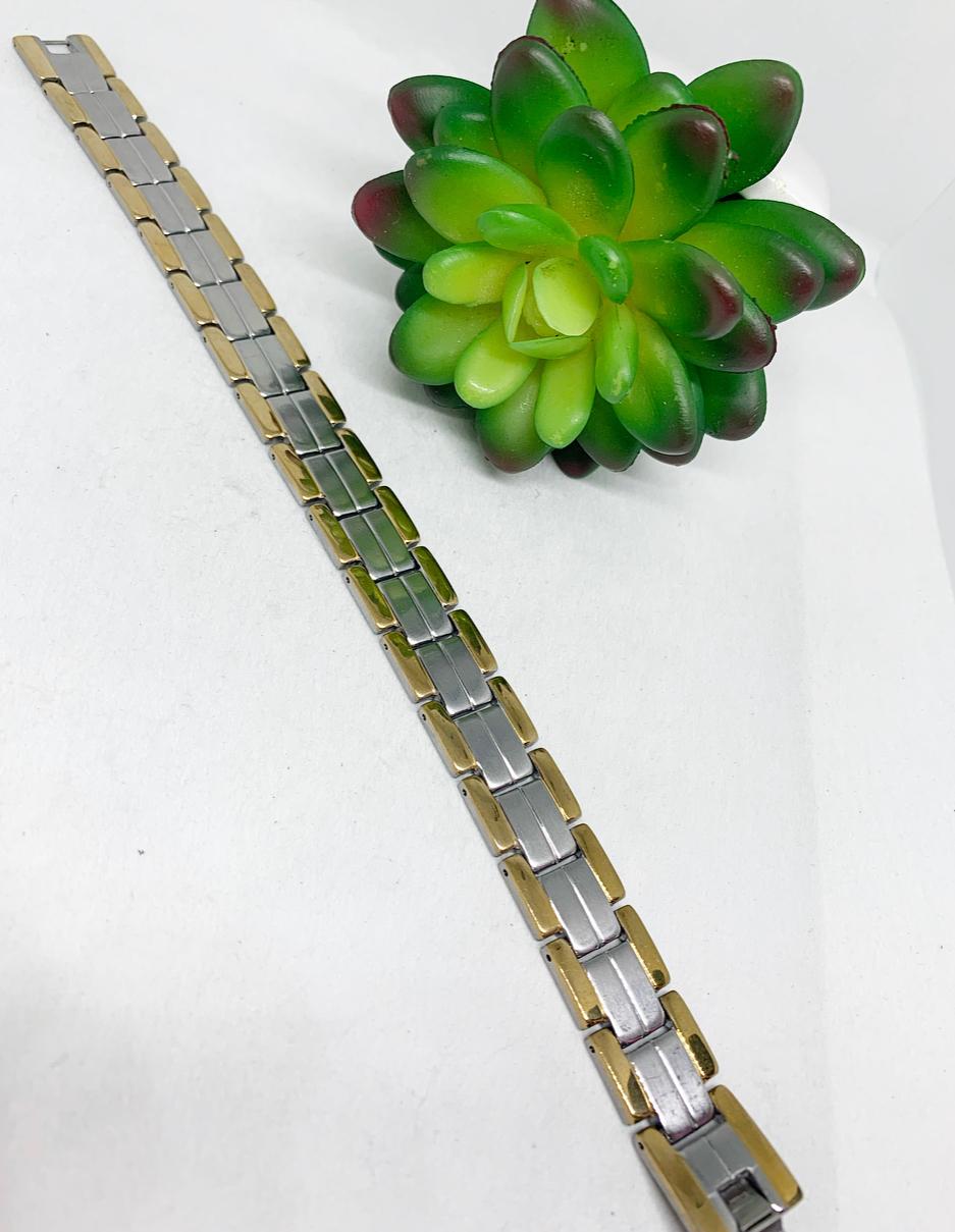 2 TONE MEN BRACELET