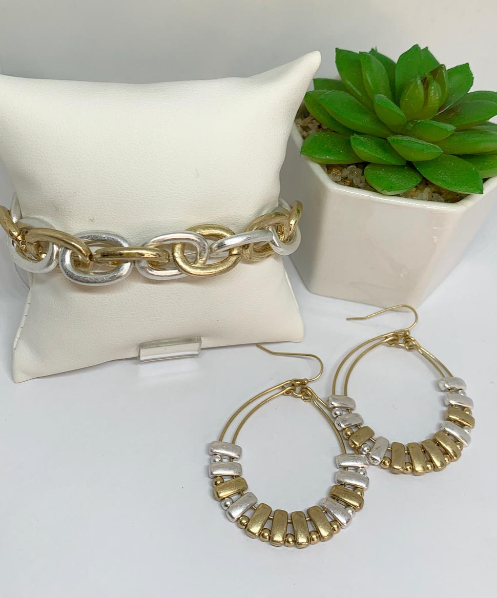 Set Plata y Dorado