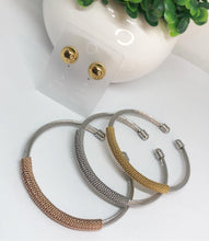 Cargar imagen en el visor de la galería, 3 TONE BANGLE SET
