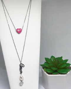 Cadena Corazón ojo